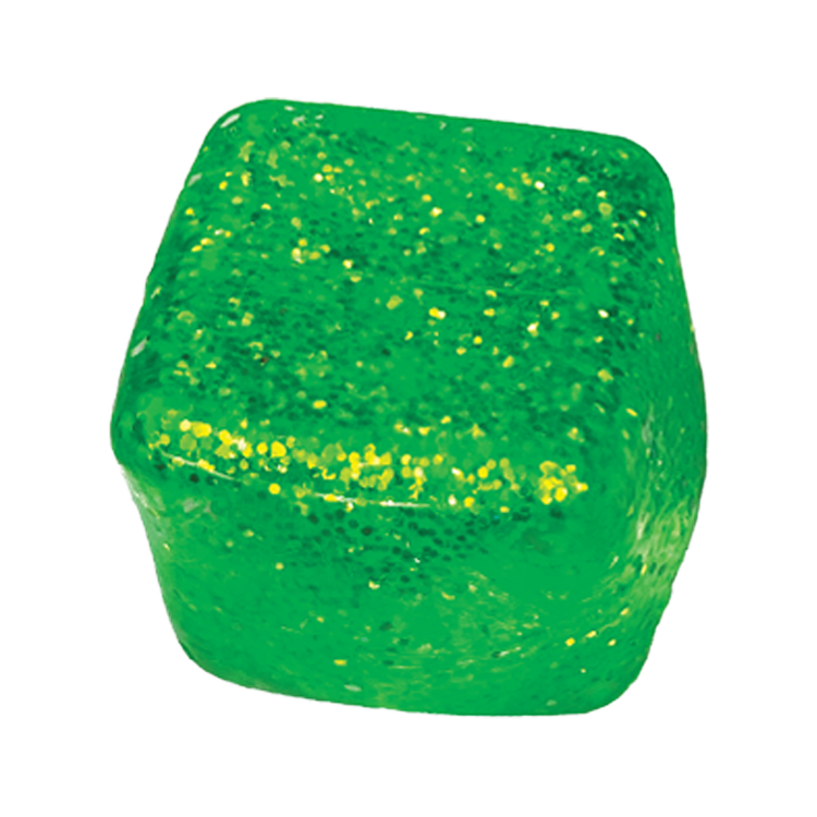 Fun Doh Glow in the Dark Squishy Sparkle Cube - 12/Display